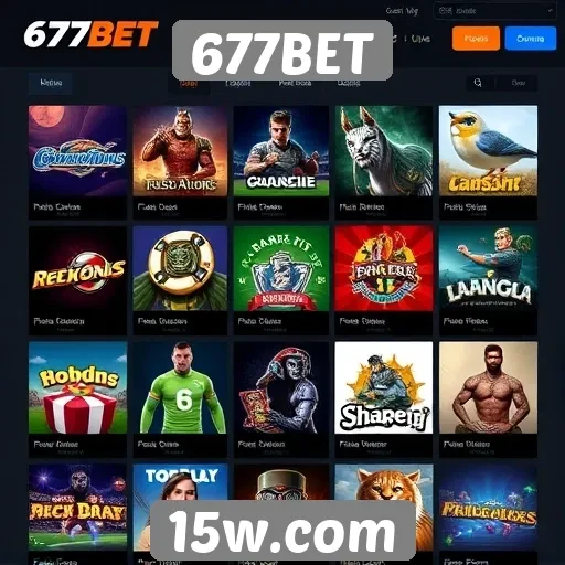 677BET oferece amplia gama de jogos online